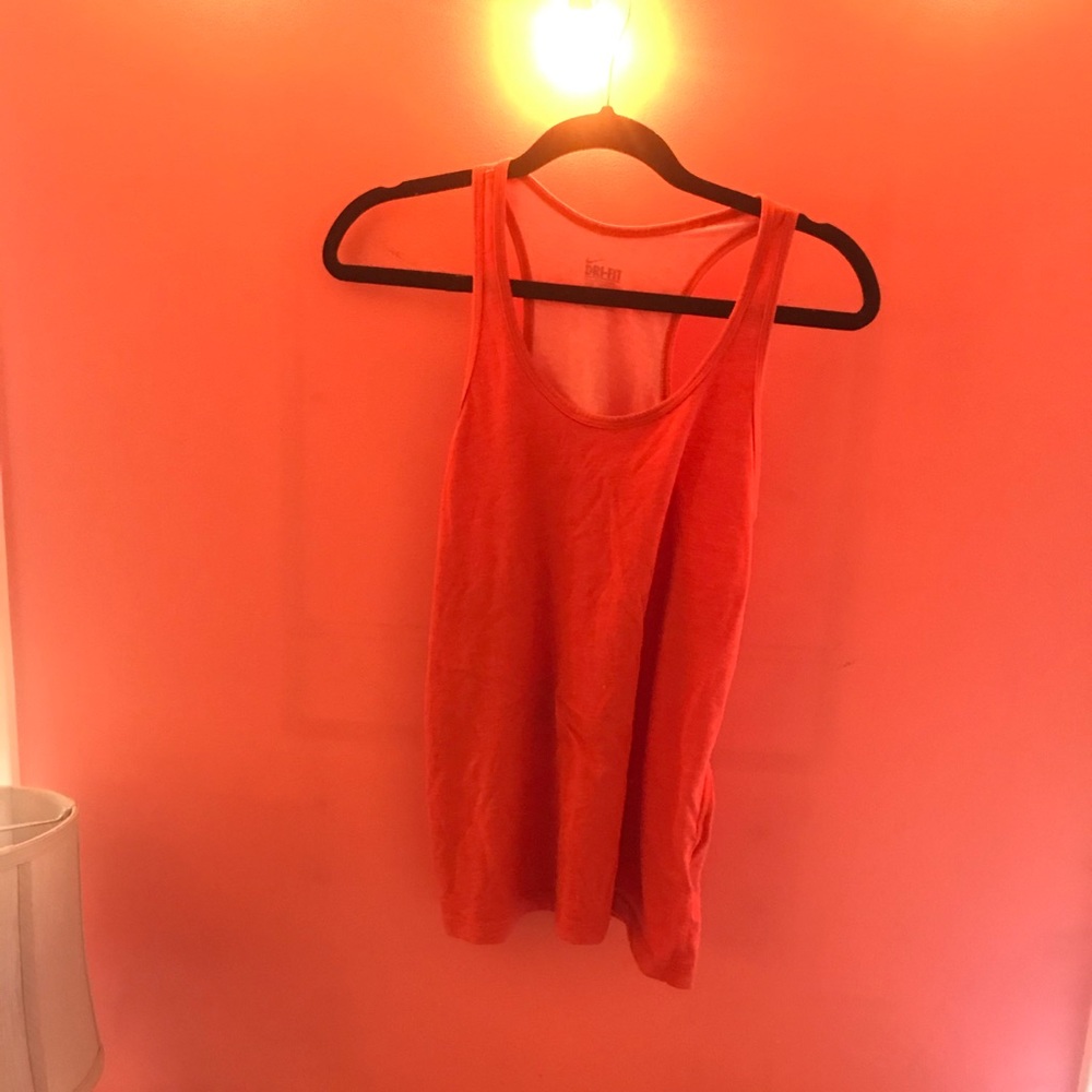 Nike Dri-fit tank in red size M